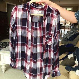 Plaid Lightweight Flannel